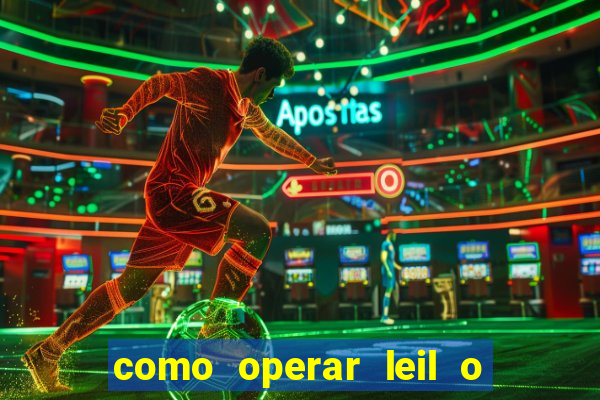 como operar leil o de abertura mini indice